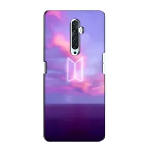Чехлы BTS для Oppo Reno 2Z (AlphaPrint) (BTS логотип)
