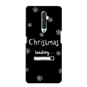 Рождественские, Праздничные Чехлы для Оппо Рено 2з (Christmas loading)