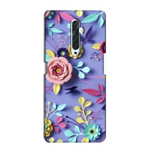 Чохли з квітами для Oppo Reno 2Z (VPrint) (Дизайн квітів)