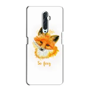 Чехлы с картинкой Лисички для Oppo Reno 2Z (VPrint) (Девочка Лиса)