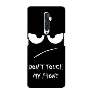 Чехол для Оппо Рено 2з - (AlphaPrint) с печатью (ТОП продаж) (Dont Touch)