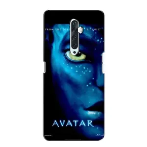 Чехлы с фильма АВАТАР для Oppo Reno 2Z (AlphaPrint) (глаз Аватара)