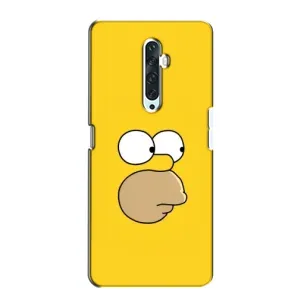 Чехол с Симпсонами для Oppo Reno 2Z (VPrint) (Гомер)