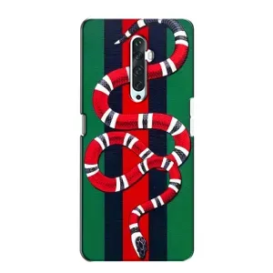 Чехлы ГУЧЧИ для Оппо Рено 2з (AlphaPrint) (Gucci змия)