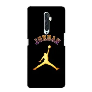 Чохли для Oppo Reno 2Z - з картинкою JORDAN (AlphaPrint) (Jordan Gold)