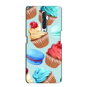 Чехлы с Фруктами для Oppo Reno 2Z (VPrint) (Кексики)