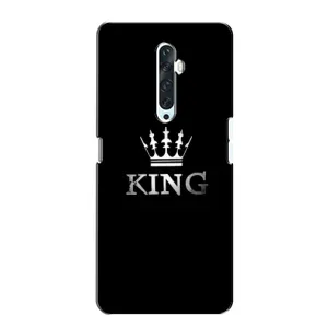 Чехол с Короной Оппо Рено 2з - (AlphaPrint) (KING)