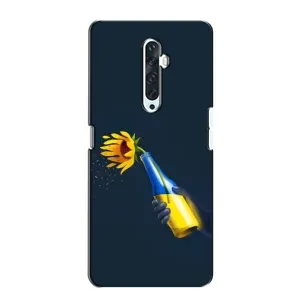Чехол для Патриота Украины Oppo Reno 2Z - (AlphaPrint) (Коктейль молотова)