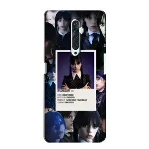 Чехлы Венсдей на Oppo Reno 2Z Уэнсдей (AlphaPrint) (коллаж Уэнздей)
