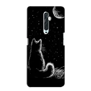 Чехол с принтом для Oppo Reno 2Z (AlphaPrint) Модные коты