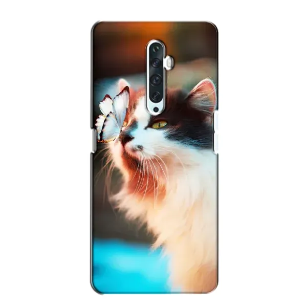 Чехол с принтом «Котик с бабочкой» для OPPO Reno 2Z
