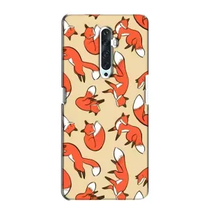 Чехлы с картинкой Лисички для Oppo Reno 2Z (VPrint) (Лисички)