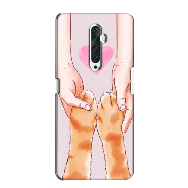 Чехол с принтом «Любовь к котикам» для OPPO Reno 2Z