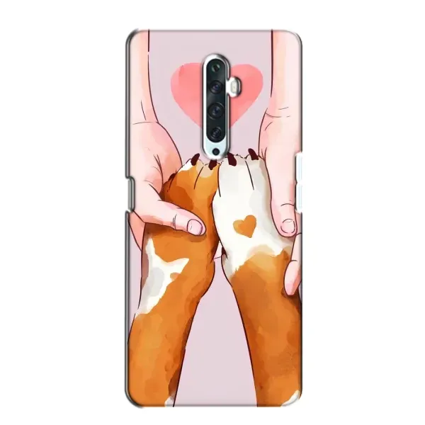 Чехол с принтом «Любовь к собакам» для OPPO Reno 2Z