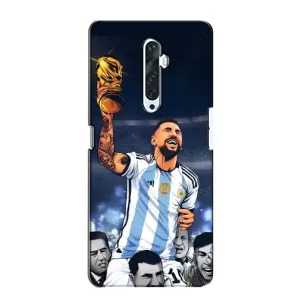 Чохли для Oppo Reno 2Z (Leo чемпіон) (AlphaPrint) (Мессі з кубком)