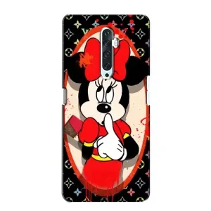 Чехол Disney Mouse Oppo Reno 2Z (PREMIUMPrint) (Минни Маус ЛВ)