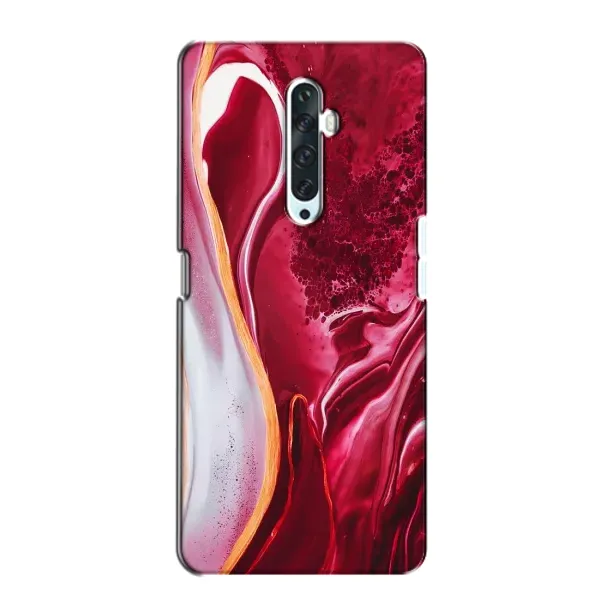 Чохол з принтом «Мрамор червоний» для OPPO Reno 2Z Чохол з принтом «Мрамор червоний» для OPPO Reno 2Z