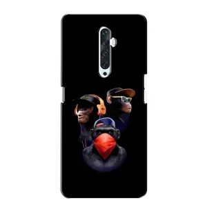 Чехол с Обезьянами Oppo Reno 2Z - (AlphaPrint)