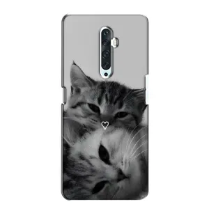 Чохол з малюнком кіт на Oppo Reno 2Z (Пара котів)