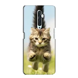 Чохли з Котиками для Oppo Reno 2Z (VPrint) (Прижок кота)