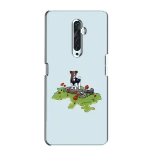 Чехлы с картинкой собаки Патрон для Oppo Reno 2Z (AlphaPrint) (Сапер Пес)