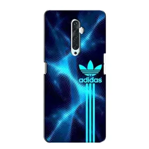 Чехлы Адидас для Oppo Reno 2Z (AlphaPrint) (Синий Адидас)