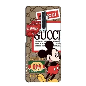 Чехол Disney Mouse Oppo Reno 2Z (PREMIUMPrint) (Стильный Микки)