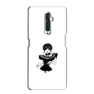 Чехлы Венсдей на Oppo Reno 2Z Уэнсдей (AlphaPrint) (танец Уэнздей)