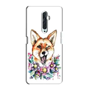 Чехлы с картинкой Лисички для Oppo Reno 2Z (VPrint) (Веселая лисичка)