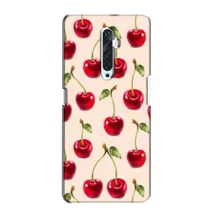 Чехлы с Фруктами для Oppo Reno 2Z (VPrint) (Вишня)