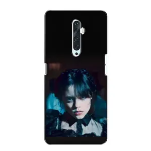 Чехлы Венсдей на Oppo Reno 2Z Уэнсдей (AlphaPrint) (взгляд Уэнздей)