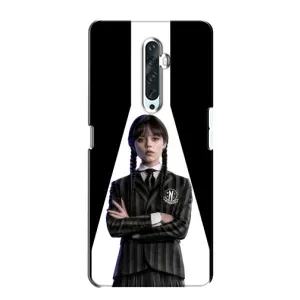 Чехлы Венсдей на Oppo Reno 2Z Уэнсдей (AlphaPrint) (W-Wednesday)