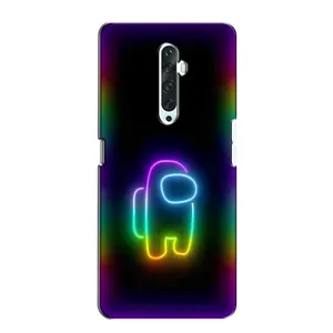 Чехол Амонг Ас для Oppo Reno 2Z (AlphaPrint) (Яркий скин)