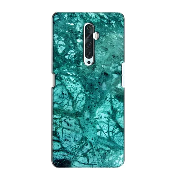 Чехол с принтом «Зеленый мрамор» для OPPO Reno 2Z Чехол с принтом «Зеленый мрамор» для OPPO Reno 2Z