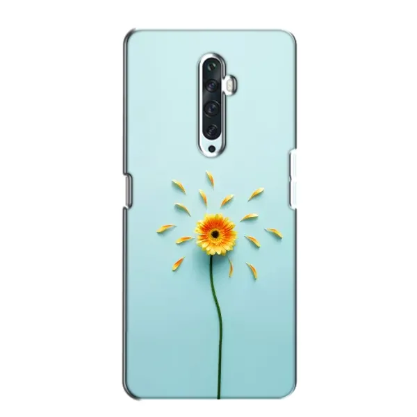 Чехол с принтом «Желтый цветок» для OPPO Reno 2Z