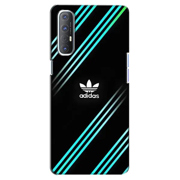 Чохол з принтом «Адідас з полосами» для OPPO Reno 3 Pro