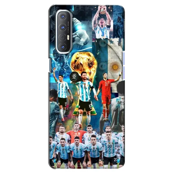 Чохол з принтом «Аргентина Мессі» для OPPO Reno 3 Pro
