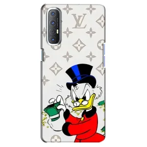 Чехлы для Oppo Reno 3 Pro - Скрудж МакДак Louis Vuitton (PREMIUMPrint) (Баксы Скрудж)