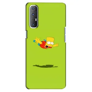 Чехол с Симпсонами для Oppo Reno 3 Pro (VPrint)