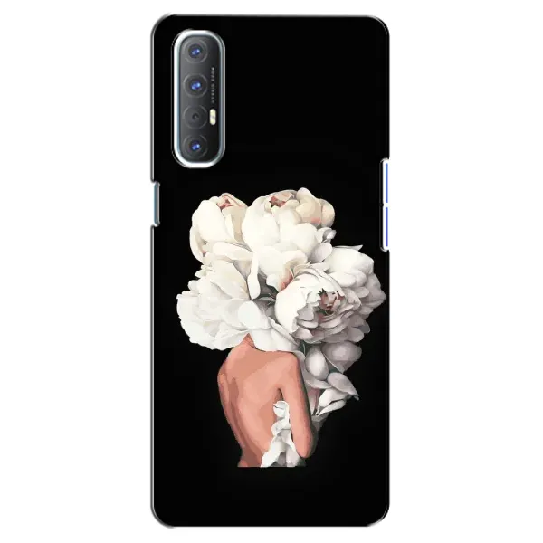 Чехол с принтом «Белые цветы» для OPPO Reno 3 Pro Чехол с принтом «Белые цветы» для OPPO Reno 3 Pro