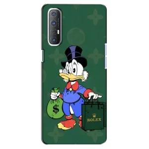 Чехлы для Oppo Reno 3 Pro - Скрудж МакДак Louis Vuitton (PREMIUMPrint) (Богатая Утка)