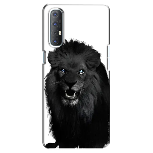 Чехол с принтом «Черный ЛЕВ» для OPPO Reno 3 Pro