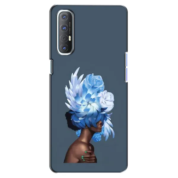 Чехол с принтом «Цветы на голове» для OPPO Reno 3 Pro Чехол с принтом «Цветы на голове» для OPPO Reno 3 Pro