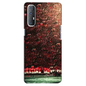 Чохол Манчестер Юнайтед для OPPO Reno 3 Pro (AlphaPrint) (фанати Манчестер Юнайтед)