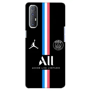 Чохли PSG для Oppo Reno 3 Pro (AlphaPrint) (футболка ПСЖ)