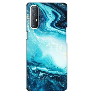Мраморный чехол на Oppo Reno 3 Pro (VPrint)