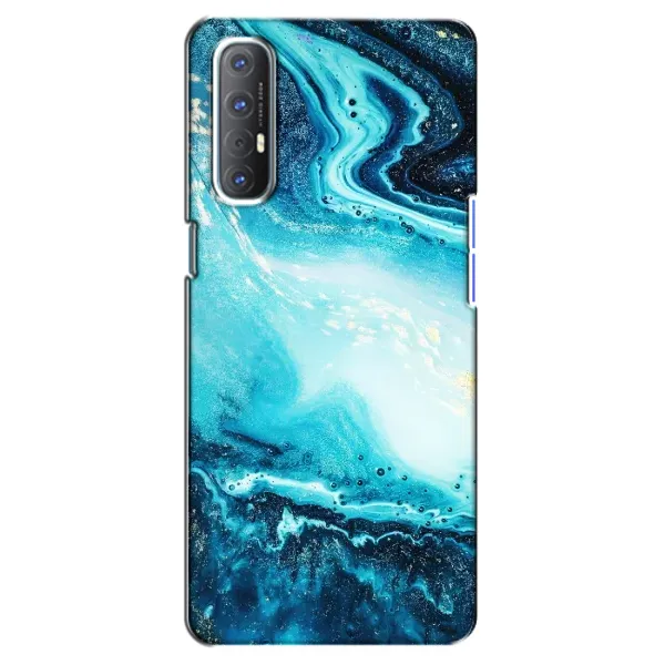 Чехол с принтом «Голубой мрамор» для OPPO Reno 3 Pro Чехол с принтом «Голубой мрамор» для OPPO Reno 3 Pro