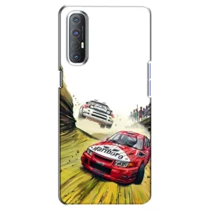 Чохли з Машинами на OPPO Reno 3 Pro (VPrint) (Гоночні Тачки)