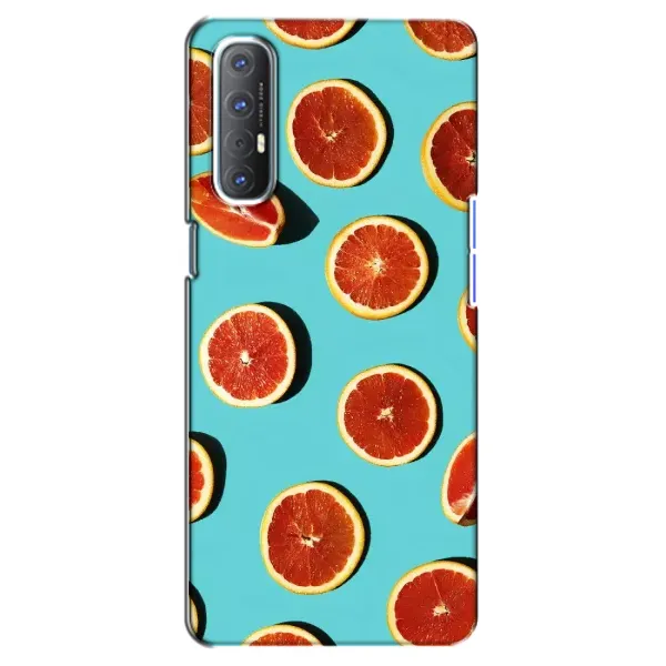 Чехол с принтом «Грейпфрут» для OPPO Reno 3 Pro