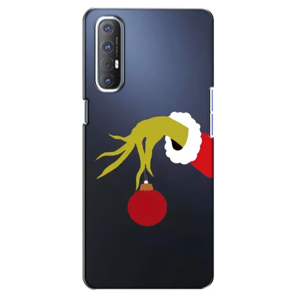 Чехол с принтом «Гринч с игрушкой» для OPPO Reno 3 Pro Чехол с принтом «Гринч с игрушкой» для OPPO Reno 3 Pro